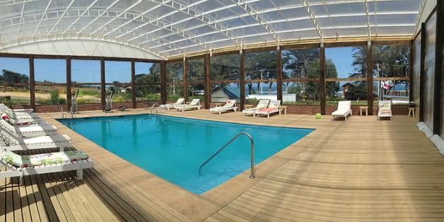 Cabañas para 4 personas con desayuno y acceso a piscina temperada por $130.000 x noche